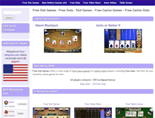 Tablet Screenshot of free-slotgames.com